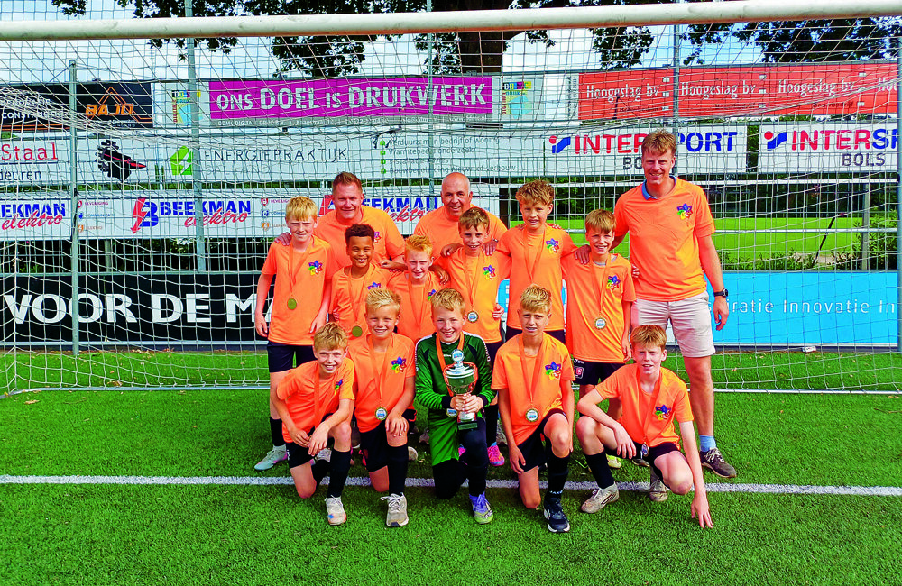 schoolvoetbal kampioen district