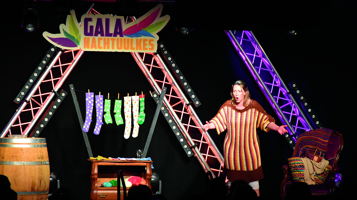 Anouk Tijink in de persoon van Sokk'n Ans.JPG