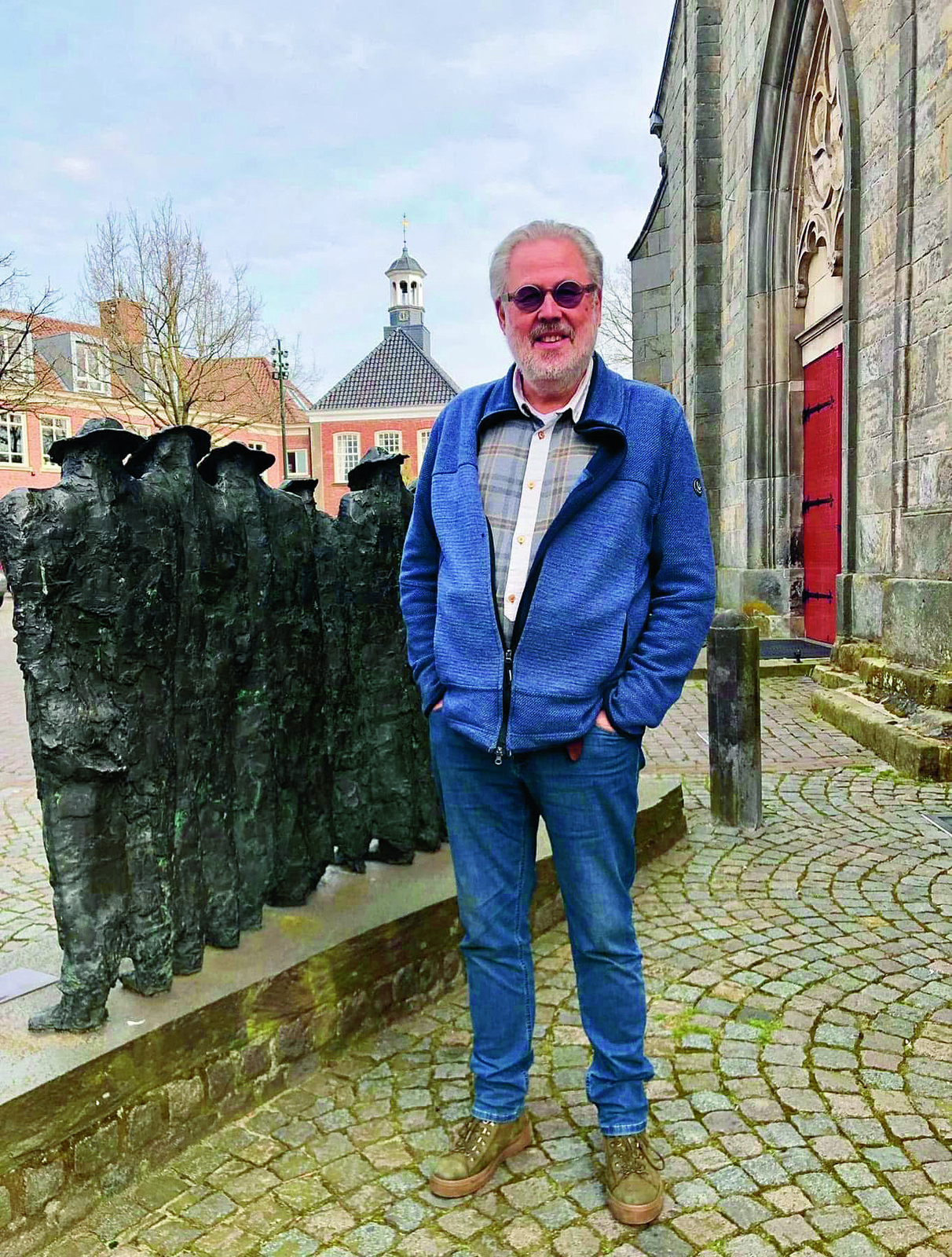 Gerard Velthuis voelde zich zeer betrokken bij de poaskeerls en de Paastradities in Ootmarsum..JPG