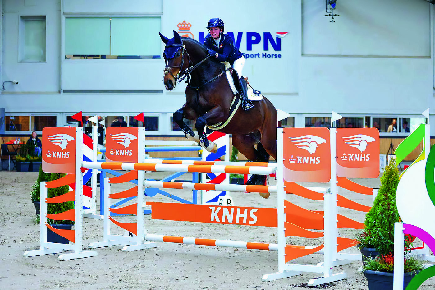 Merle en Just Kharley in actie tijdens NK in Ermelo.jpg